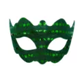 Maschera occhi in paillettes verdi per festa in costume Halloween carnevale cosplay - Verde