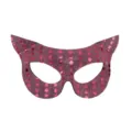 Rosa Pailletten Katzenohren Maske Party Augenmaske für Damen Karneval Kostüm Zubehör - Rosa