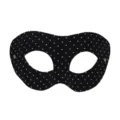 Schwarz-weisse gepunktete Maskerade Maske fur Damen Halloween Party Kostum Ball Augenmaske - Großer Zorro / Schwarz