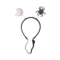 Halloween Haustier Stirnband süße Spinne Geist Feder Haarband Party Kostüm Zubehör für Hunde - Geistermond Spinne Stil (G-5001)