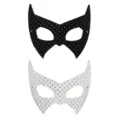 PVC Pünktchen Halbgesicht Maske Party Paar Augenmaske Festival Maskerade Requisite - Vielfalt Multipack 1