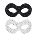 paar punkte augenmaske party maskerade halbgesicht maske set für kostüm requisiten - Set 7