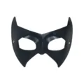 Black PVC bat mask Halloween masquerade party eye mask for cosplay costume accessory - Bat Mask / Black