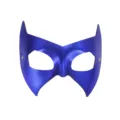 Blue PVC Bat Mask Halloween Masquerade Party Eye Mask Costume Accessory Variant - Bat Mask / Blue