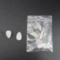 Halloween vampier tanden eng cosplay tanden kostuum rekwisieten set witte kunstmatige tanden feest - Vampiertanden OPP Zakje / 1.3cm / Wit