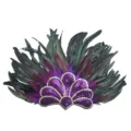 Halloween feather headdress carnival party performance sequin elastic hair accessory item - Indian Sequined Feathers - Purple