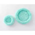 Letto per piccoli animali in peluche verde menta caldo pile criceto riccio coniglio morbido - Taglia S / Celeste