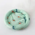 Letto per cricco in peluche morbido stampa avocado simpatico nido cucciolo tappetino caldo - Avocado verde (seta di ghiaccio estiva)