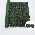 Artificial maple leaf fence privacy screen garden balcony plant green ivy wall decor - 0.5m*1m / Dark Maple Leaf Fence