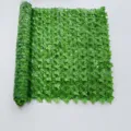 Artificial ivy privacy fence screen faux green leaf hedge roll for garden balcony outdoor 1x3m - 0.5m*0.5m / Light Sweet Potato Leaf Fence