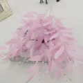 Pink artificial willow leaves vine for wedding party decoration and home floral arrangement silk - Artificial Weeping Willow Branch No. 1 Pink
