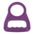 Purple plastic water bottle handle, thick bottled water lifter tool for household daily use. - Blue