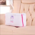 Sac à linge en maille fine brodée avec fermeture éclair pour soutien-gorge et sous-vêtements. - Sac à linge pour chemises