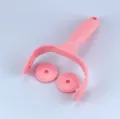Poignée de rouleau anti-poils en plastique rose, cadre d'épilateur pour animaux. - Poignée rose (sans rouleau de papier)