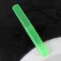 Green frosted portable toothbrush case, candy color travel toothbrush protective cover, dustproof. - Green Bagged