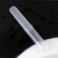 Portable frosted toothbrush case travel holder dustproof container for outdoor trips and business. - White Bagged