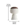 Ceramic Incense Burner Beehive Design Home Decor Aromatherapy Ornament 14.7x10.2cm - Tall-Footed Honeycomb Incense Burner - White Base