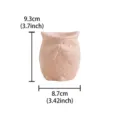 Pink ceramic owl aromatherapy oil burner candle holder cute home decor desktop ornament - Speak No Evil / Pink