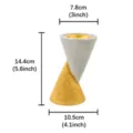 Double cone resin incense burner arabic aromatherapy censer unique art desktop home decor - Sequin Double Cone Incense Burner - Gold Base