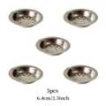Detailed view of the 5pcs metal incense burner mesh filter gaskets, 6.4cm size. - Silver-Plated 6.4cm, 5 Pcs
