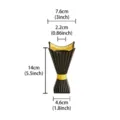 Middle Eastern style black gold decorative candlestick holder resin incense censer home desktop - Black Square Chalice Candle Holder - Small