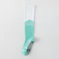 Women sports compression socks white mint green athletic calf socks for fitness running - One Size / Blue