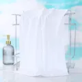 White microfiber towel variant, soft and absorbent textile for daily use or salon purpose. - 70*140cm / White