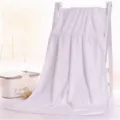 White microfiber bath towel quick dry soft absorbent hotel spa salon bed sheet variant - 140*70cm / White (Medium Thickness)