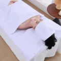Microfiber salon towel set white spa bed cover sheet quilt and head wrap for massage. - 3-Piece Set (Head Band + Pillow Towel + Chest Towel) / White