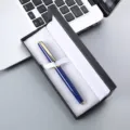 Metal signature pen gift box set business office rollerball pen stationery wholesale supply. - 041# Box / Blue