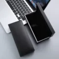Caja de regalo negra de alta calidad para bolígrafos con tapa, estilo de negocios elegante. - 185*80*35mm / Negro