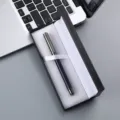 Set de stylo signature en metal en coffret cadeau stylo roller d affaires et publicitaire - 041# Boîte / Bleu