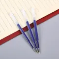 Recambios de bolígrafo de gel G2 0.5mm tinta azul punta fina escritura suave repuestos. - 98*5.6mm / Azul