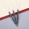 Recambios de boligrafo de gel negro reemplazo 0.5mm escritura suave papeleria. - 98*5.6mm / Negro
