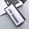 Luxury metal signature pen gift box set for business corporate meeting advertising gifts. - 041# Box / Gunmetal