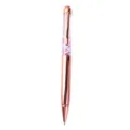 Roségoud metalen vloeibare glitter balpen, stijlvolle en elegante briefpapier kantoorartikelen. - 1,0 mm Bullet Tip / Roségouden Pailletten
