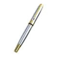 Stylo plume métal argent et or, instrument d'écriture élégant pour bureau et usage quotidien. - 0.5mm / Argent