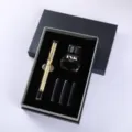 Luxe zakelijke vulpen cadeauset met inktfles en patronen voor professionele geschenken. - Stijl 9 Set