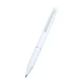 Minimalistische witte metalen gelpen met draaimechanisme voor kantoor en elegante cadeaus. - Wit
