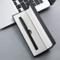 Black metal signature pen gift box set, elegant business gift and corporate pen in black finish. - 042# Box / Black