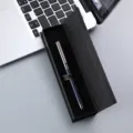Stylo signature en métal élégant avec coffret cadeau raffiné, idéal pour les cadeaux d'affaires. - Boîte en papier à fermeture magnétique / Bleu