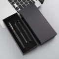 Set de pluma estilográfica de regalo de negocios Morandi con dos recambios de tinta. - Paquete de Caja de Recambio de Tinta / Rosa Morandi