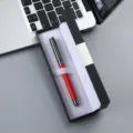 Ensemble de stylo signature en métal élégant dans un coffret cadeau pour les affaires. - Boîte 058# / Rouge