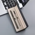 Set stylo a bille en metal coffret cadeau bureau papeterie stylo rouleau recharge - Boîte à Stylo Unique / Damier