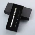 Luxe metalen vulpen set met geschenkdoos, ideaal voor kalligrafie en dagelijks kantoorgebruik. - 0.7mm / 13# Zilver