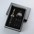 Luxe zaken vulpen geschenkset met zwarte inkt en patronen voor dagelijks kantoor. - Stijl 10 Set
