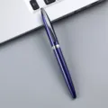 Stylo a bille en metal professionnel pour bureau et signature avec un beau corps bleu. - Stylos bleus