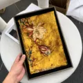 Women floral jacquard silk scarf shawl spring autumn luxury fashion neck wrap beach cover - Style 5