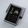 Luxe vulpen cadeaupakket met zwarte inktfles en handige patronen voor op kantoor. - Set nr. 28