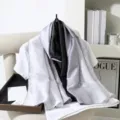 Sciarpa di seta sfumata da donna, elegante scialle lungo e sottile, morbido copricostume da spiaggia. - Stile 12